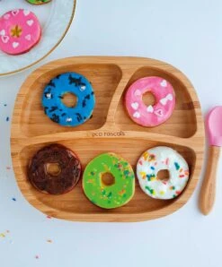 Eco Rascals Toddler Plate - Pink -Baby Product eco rascals baby weaning eco rascals toddler plate pink 50489268699477