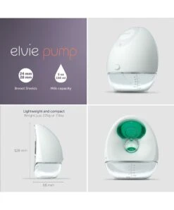Elvie Single Electric Breast Pump -Baby Product elvie breastfeeding elvie single electric breast pump 33178581336224