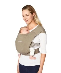 Ergobaby Embrace Baby Carrier - Soft Olive -Baby Product ergobaby baby carriers ergobaby embrace baby carrier soft olive 51293335781717