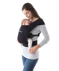 Ergobaby Embrace Baby Carrier - Black -Baby Product ergobaby baby carriers ergobaby embrace carrier black 28171295981728
