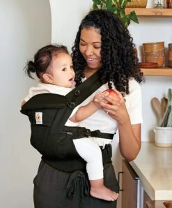 Ergobaby Omni Dream Baby Carrier - Onyx Black -Baby Product ergobaby ergobaby omni dream baby carrier onyx black 31603292045472