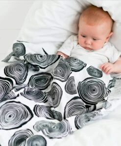 Etta Loves 3 Pack Muslins - Plant Print