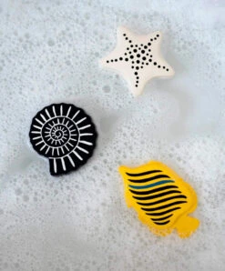 Etta Loves 3 Pack Natural Rubber Sensory Bath Toys