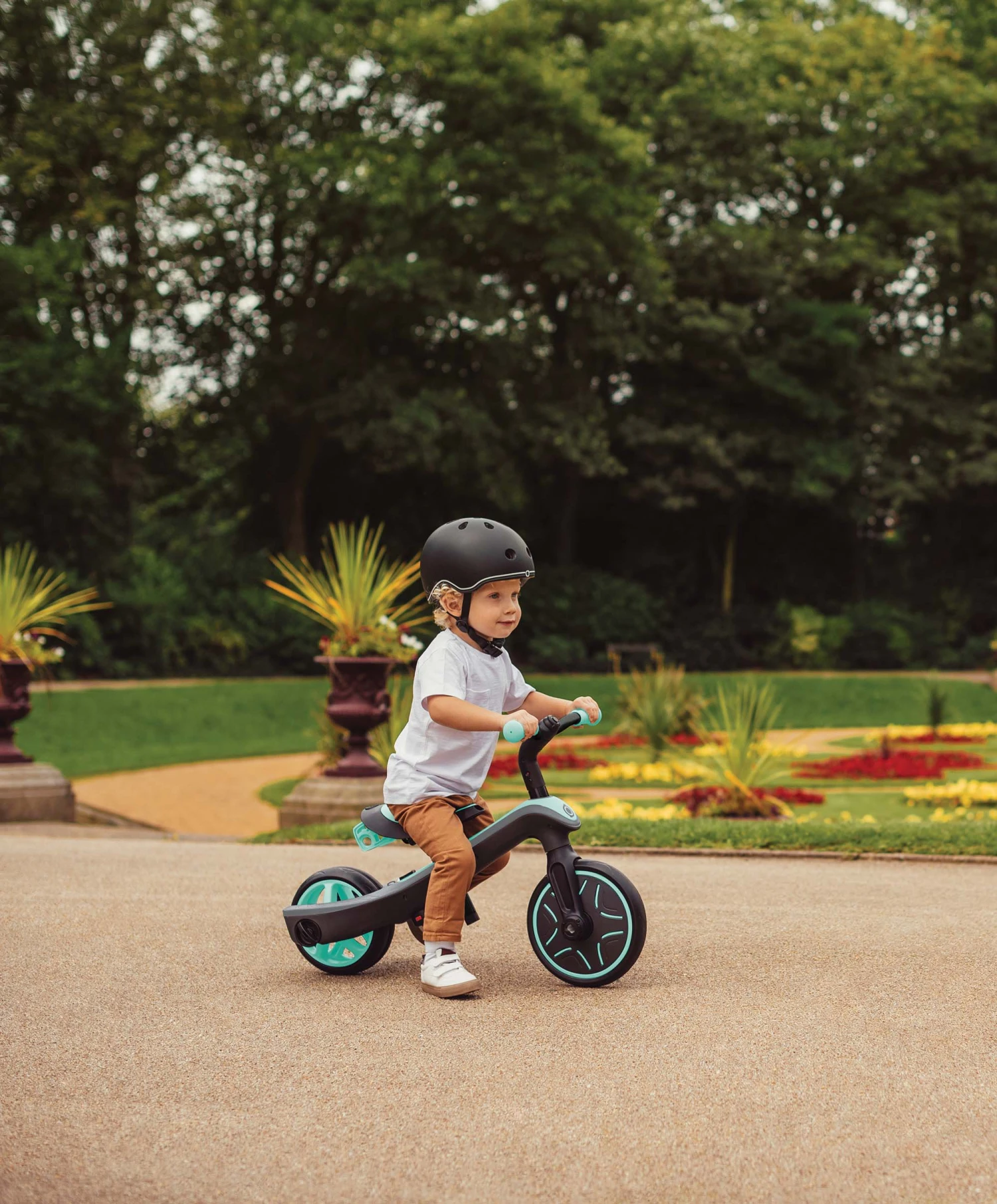 Globber Explorer 4 In 1 Trike - Mint Green 4 Globber Explorer 4 In 1 Trike - Mint Green - Image 2