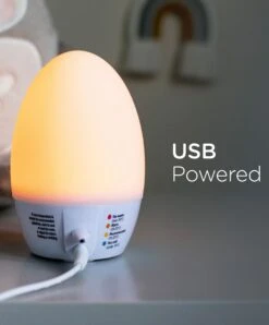 Tommee Tippee Gro Egg 2 Nursery Room Thermometer & Night Light - White -Baby Product gro night lights tommee tippee gro egg 2 nursery room thermometer night light white 51872210846037