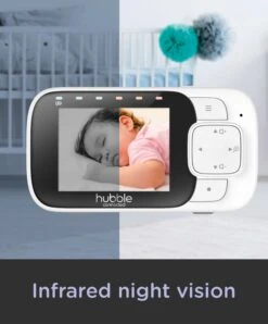 Hubble Nursery Pal Essentials Baby Monitor In White -Baby Product hubble baby monitors hubble nursery pal essentials baby monitor in white 49282536472917