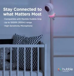Hubble Nursery Pal Glow+ Baby Monitor In White -Baby Product hubble baby monitors hubble nursery pal glow baby monitor in white 49282232189269