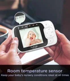 Hubble Nursery View Glow Baby Monitor In White -Baby Product hubble baby monitors hubble nursery view glow baby monitor in white 49279376458069