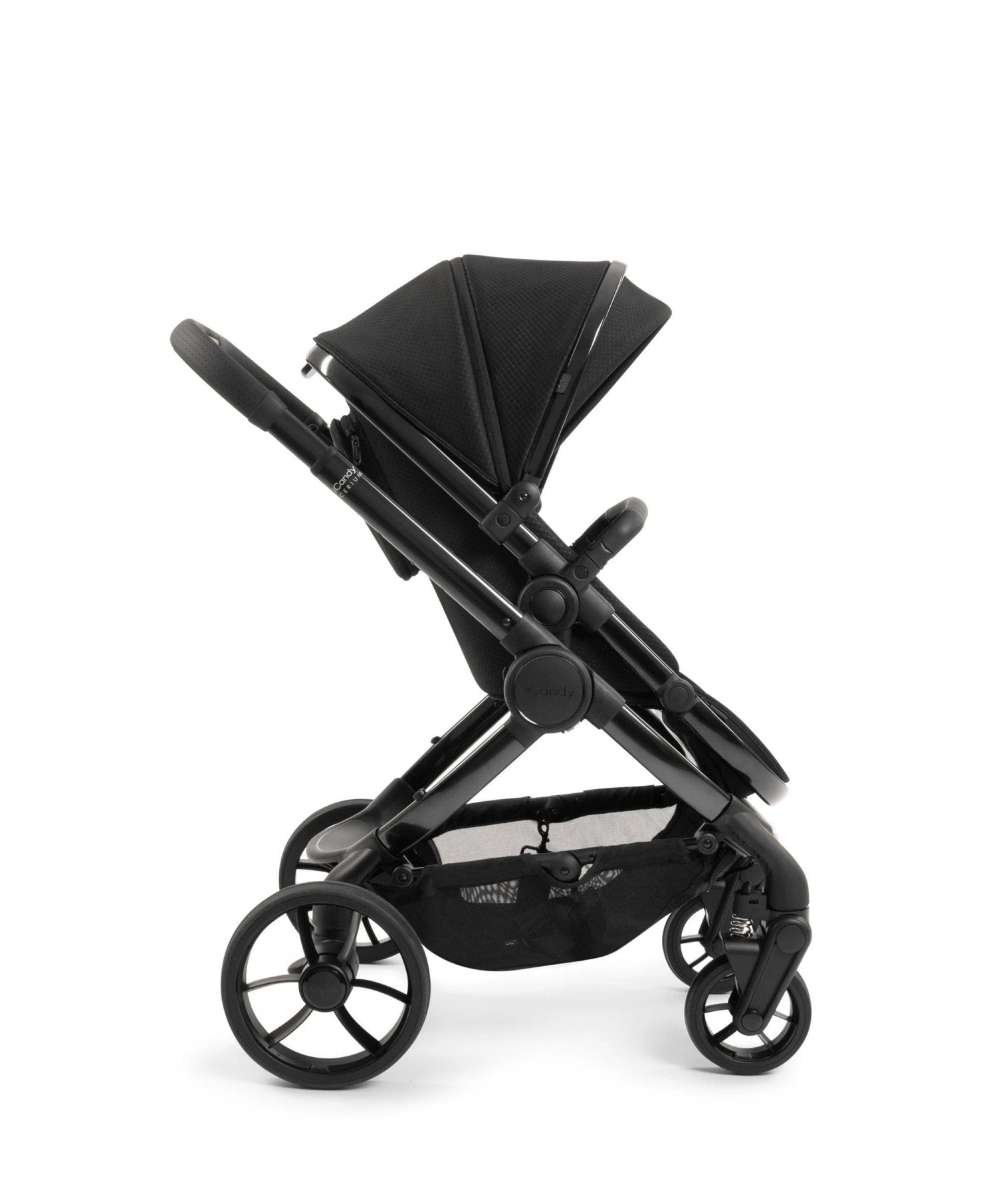 ICandy Peach 7 Cerium Designer Collection Complete Pushchair Bundle With Cocoon Car Seat - Black 4 ICandy Peach 7 Cerium Designer Collection Complete Pushchair Bundle With Cocoon Car Seat - Black - Image 2