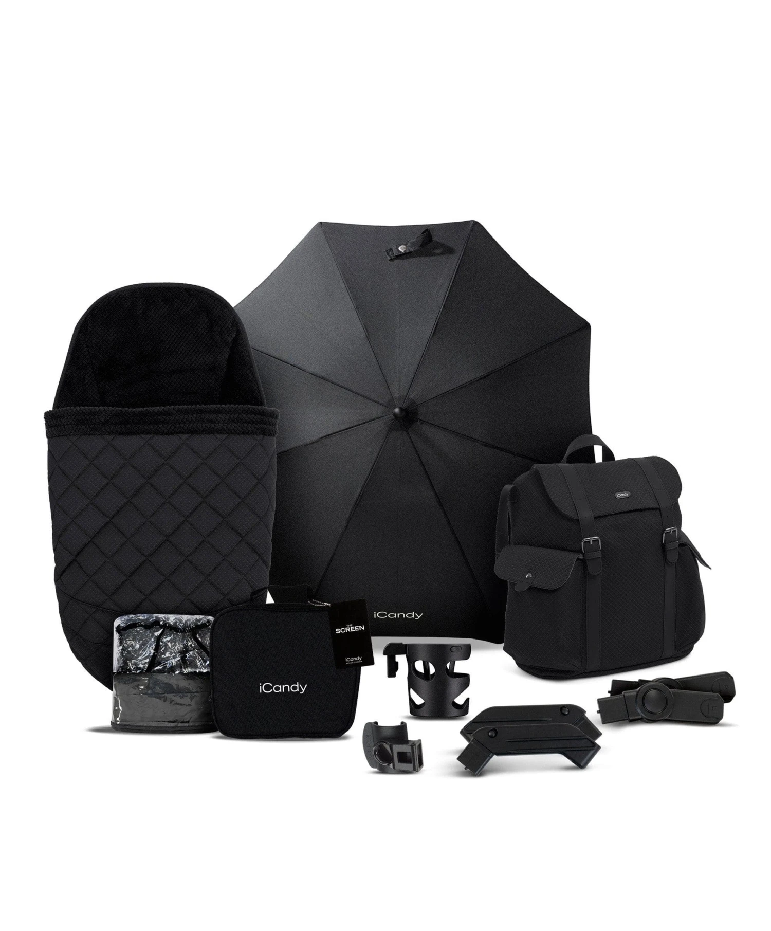 ICandy Peach 7 Cerium Designer Collection Complete Pushchair Bundle With Cocoon Car Seat - Black 11 ICandy Peach 7 Cerium Designer Collection Complete Pushchair Bundle With Cocoon Car Seat - Black - Image 9