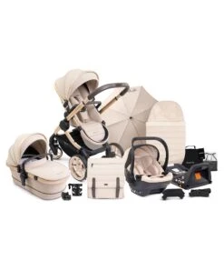 ICandy Peach 7 Complete Pushchair Bundle With Cocoon Car Seat - Biscotti/Latte