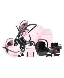 ICandy Peach 7 Complete Pushchair Bundle With Cocoon Car Seat - Blush/Black