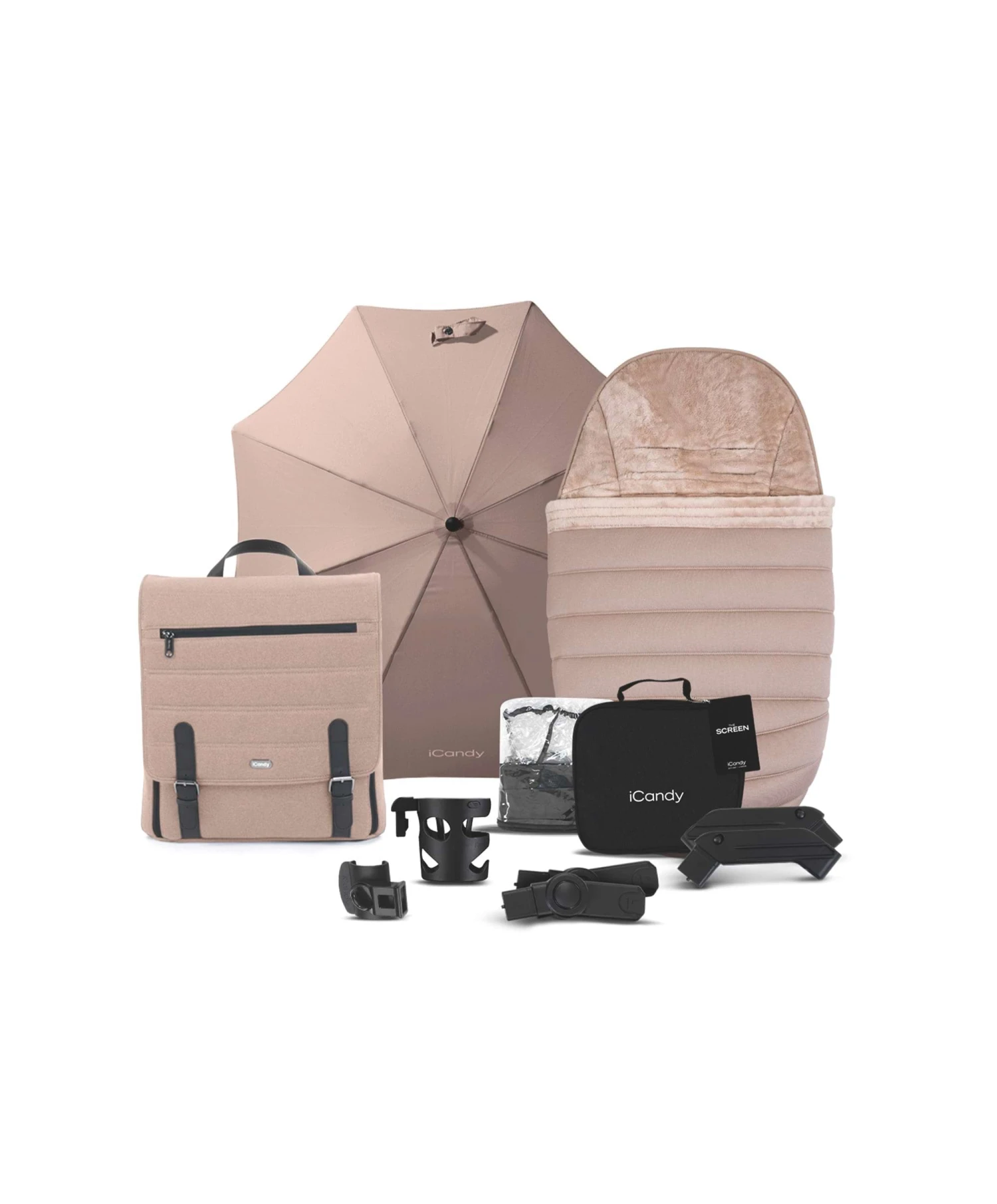 ICandy Peach 7 Complete Pushchair Bundle With Cocoon Car Seat - Cookie/Latte 8 ICandy Peach 7 Complete Pushchair Bundle With Cocoon Car Seat - Cookie/Latte - Image 6