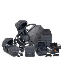 ICandy Peach 7 Complete Pushchair Bundle With Cocoon Car Seat - Dark Grey