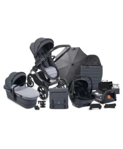 ICandy Peach 7 Complete Pushchair Bundle With Cocoon Car Seat - Truffle/Black