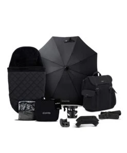 ICandy Designer Collection Cerium - Pushchair Bundle With Maxi-Cosi Pebble 360 Pro Car Seat - Black -Baby Product icandy pushchairs icandy cerium bundle in black with maxi cosi pebble 360 pro car seat familyfix 360 base 49279820366165