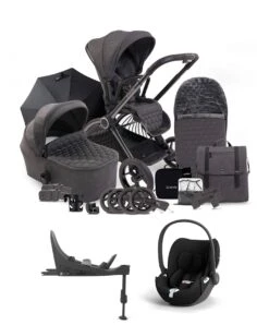 ICandy Core Pushchair Bundle With Cloud T Car Seat & Base - Dark Grey
