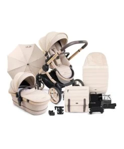 ICandy Peach 7 Complete Pushchair Bundle With Maxi-Cosi Pebble 360 Pro Car Seat & Base - Biscotti -Baby Product icandy pushchairs icandy peach 7 bundle in biscotti with maxi cosi pebble 360 pro car seat familyfix 360 base 49280388235605