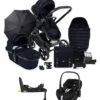 ICandy Peach 7 Complete Pushchair Bundle With Maxi-Cosi Pebble 360 Pro Car Seat & Base - Black -Baby Product icandy pushchairs icandy peach 7 bundle in black with maxi cosi pebble 360 pro car seat familyfix 360 base 49280158794069