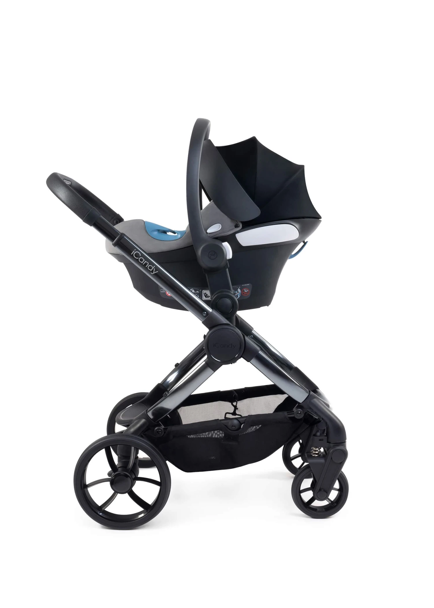 ICandy Peach 7 Complete Pushchair Bundle With Cybex Cloud T Car Seat & Base - Cobalt Blue 8 ICandy Peach 7 Complete Pushchair Bundle With Cybex Cloud T Car Seat & Base - Cobalt Blue - Image 6