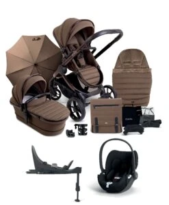 ICandy Peach 7 Complete Pushchair Bundle With Cloud T Car Seat & Base - Coco