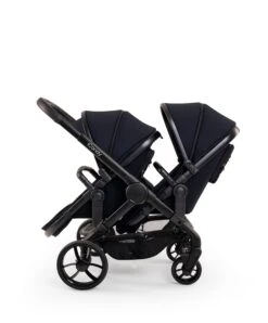 ICandy Peach 7 Double Pushchair Bundle - Black -Baby Product icandy pushchairs icandy peach 7 double black 33677659963552
