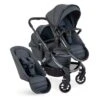 ICandy Peach 7 Double Pushchair Bundle - Dark Grey