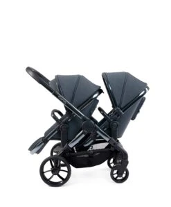ICandy Peach 7 Double Pushchair Bundle - Dark Grey -Baby Product icandy pushchairs icandy peach 7 double dark grey 33677632569504