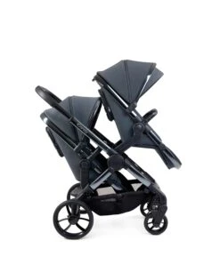 ICandy Peach 7 Double Pushchair Bundle - Dark Grey -Baby Product icandy pushchairs icandy peach 7 double dark grey 33677632602272