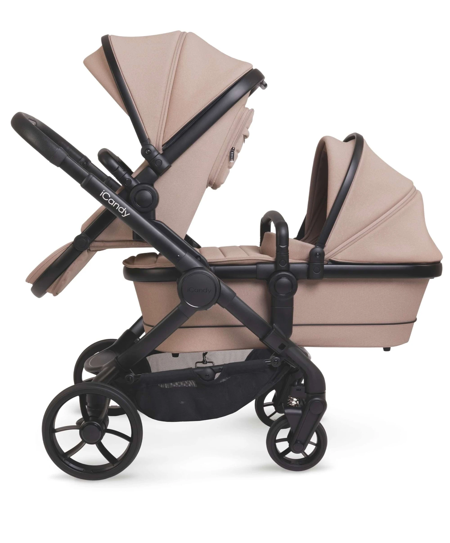 ICandy Peach 7 Double Pushchair Bundle - Cookie 4 ICandy Peach 7 Double Pushchair Bundle - Cookie - Image 2