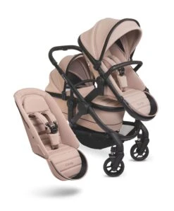 ICandy Peach 7 Double Pushchair Bundle - Cookie