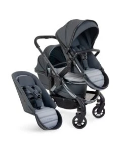 ICandy Peach 7 Double Pushchair Bundle - Truffle