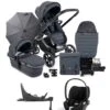 ICandy Peach 7 Complete Pushchair Bundle With Cloud T Car Seat & Base - Dark Grey -Baby Product icandy pushchairs icandy peach 7 pushchair bundle with cloud t car seat and base in dark grey 49683486998869