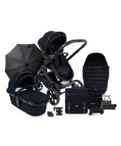 ICandy Peach 7 Complete Pushchair Bundle - Black