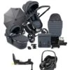 ICandy Peach 7 Complete Pushchair Bundle With Maxi-Cosi Pebble 360 Car Seat & Base - Dark Grey