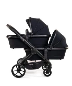 ICandy Peach 7 Twin Pushchair Bundle - Black -Baby Product icandy pushchairs icandy peach 7 twin black 33677668941984