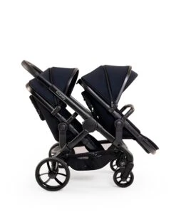 ICandy Peach 7 Twin Pushchair Bundle - Black -Baby Product icandy pushchairs icandy peach 7 twin black 33677669073056