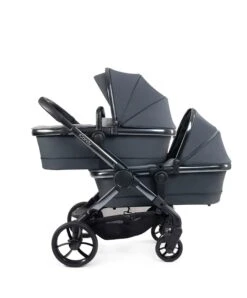 ICandy Peach 7 Twin Pushchair Bundle - Truffle -Baby Product icandy pushchairs icandy peach 7 twin truffle 33677621690528