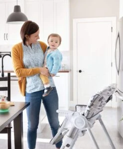 Joie Snacker 2in1 Highchair - Logan -Baby Product joie highchairs joie mimzy snacker 2 in 1 highchair logan 28245132017824