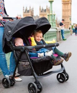 Joie Aire Twin Pushchair - Rosy & Sea -Baby Product joie twin buggies joie aire twin pushchair rosy sea 28175593701536