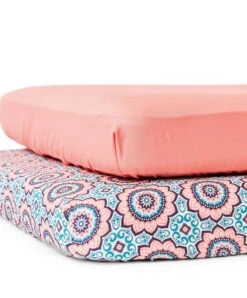 Kabode Organic Cotbed Fitted Sheets (Pack Of 2) - Ankara Print