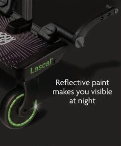 Lascal Black Maxi BuggyBoard® Plus Grey Saddle -Baby Product lascal buggyboards lascal black maxi buggyboard reg plus grey saddle 32875179442336