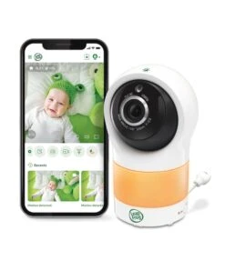 Leapfrog LF1911 HD Baby Monitor With Motorized Pan & Tilt Camera In White