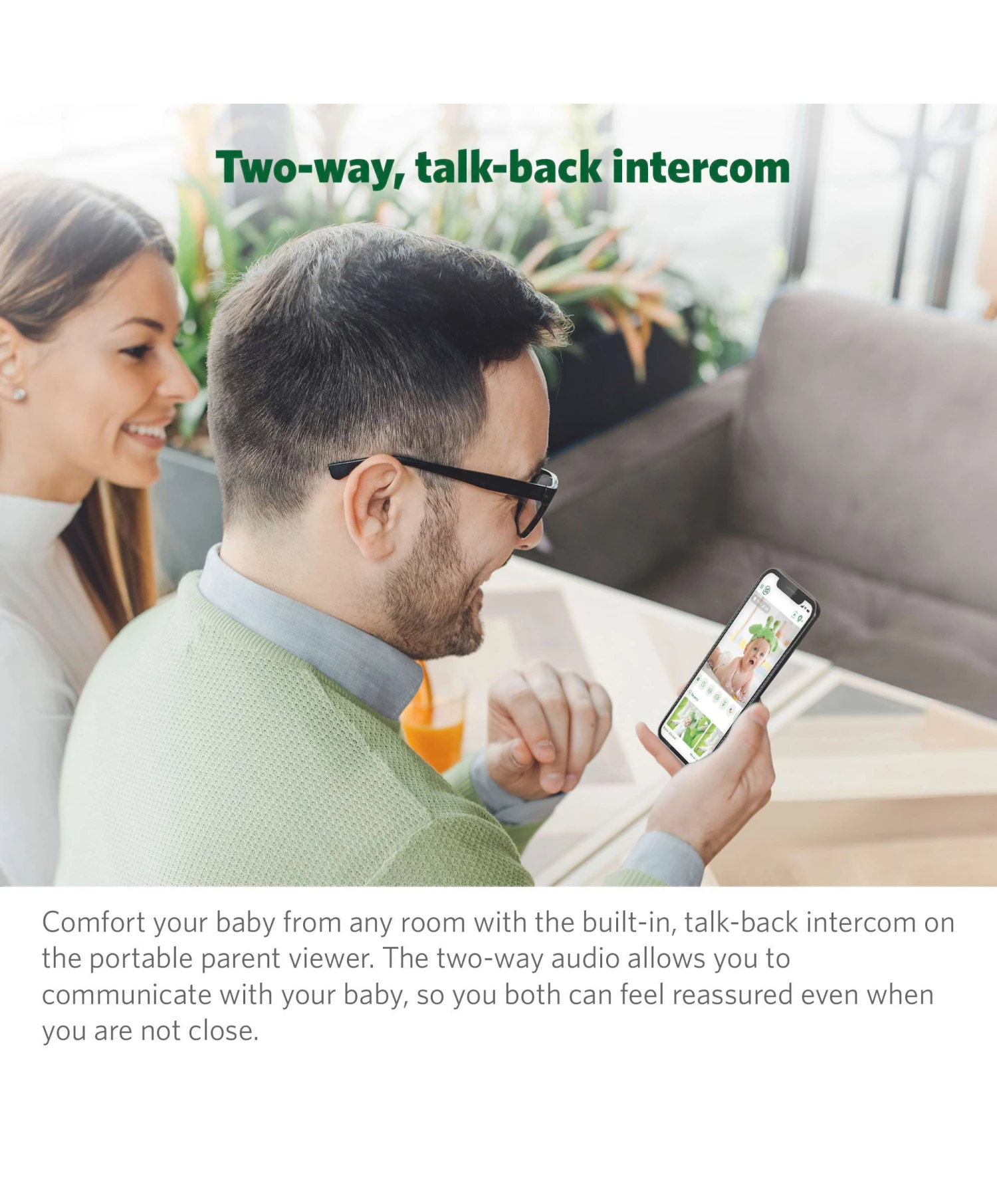 Leapfrog LF1911 HD Baby Monitor With Motorized Pan & Tilt Camera In White 10 Leapfrog LF1911 HD Baby Monitor With Motorized Pan & Tilt Camera In White - Image 8