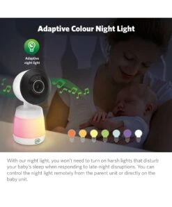 LeapFrog LF2936HD 5.5 1080p Touch Screen Smart Baby Monitor In White 18 LeapFrog LF2936HD 5.5 1080p Touch Screen Smart Baby Monitor In White -Baby Product leapfrog baby monitors leapfrog lf2936hd 5 5 1080p touch screen smart baby monitor in white 49438235689301