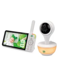 LeapFrog LF815HD 5' Smart Video Baby Monitor With Colour Night Vision - White -Baby Product leapfrog baby monitors leapfrog lf815hd 5 smart video baby monitor with colour night vision white 32945183096992