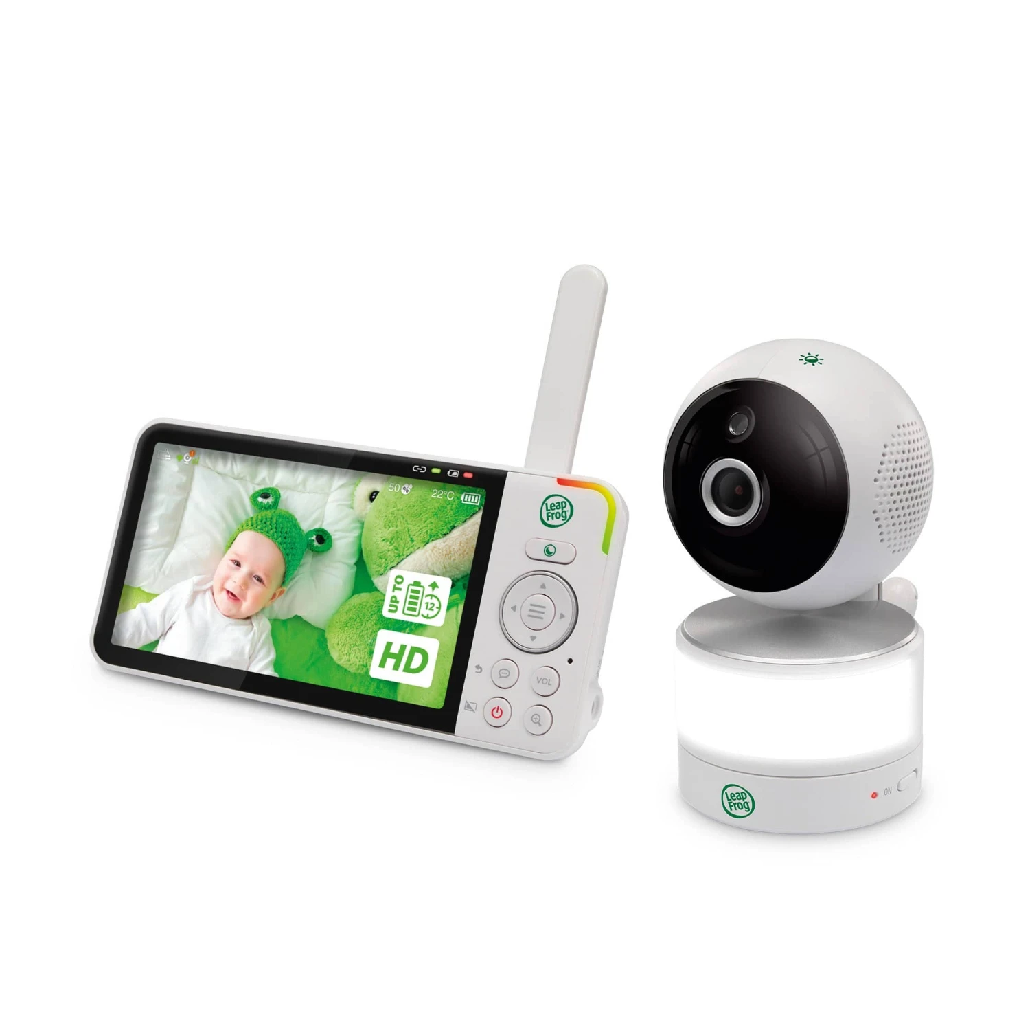 LeapFrog LF915HD 5" Video Baby Monitor With Colour Night Vision - White 15 LeapFrog LF915HD 5" Video Baby Monitor With Colour Night Vision - White - Image 13