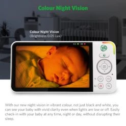 LeapFrog LF915HD 5" Video Baby Monitor With Colour Night Vision - White 27 LeapFrog LF915HD 5" Video Baby Monitor With Colour Night Vision - White -Baby Product leapfrog baby monitors leapfrog lf915hd 5 video baby monitor with colour night vision white 32945098096800