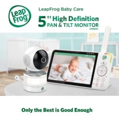 LeapFrog LF915HD 5" Video Baby Monitor With Colour Night Vision - White 38 LeapFrog LF915HD 5" Video Baby Monitor With Colour Night Vision - White -Baby Product leapfrog baby monitors leapfrog lf915hd 5 video baby monitor with colour night vision white 32945098522784