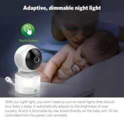 LeapFrog LF920HD 7' Video Baby Monitor With Colour Night Vision - White -Baby Product leapfrog baby monitors leapfrog lf920hd 7 video baby monitor with colour night vision white 32945344250016